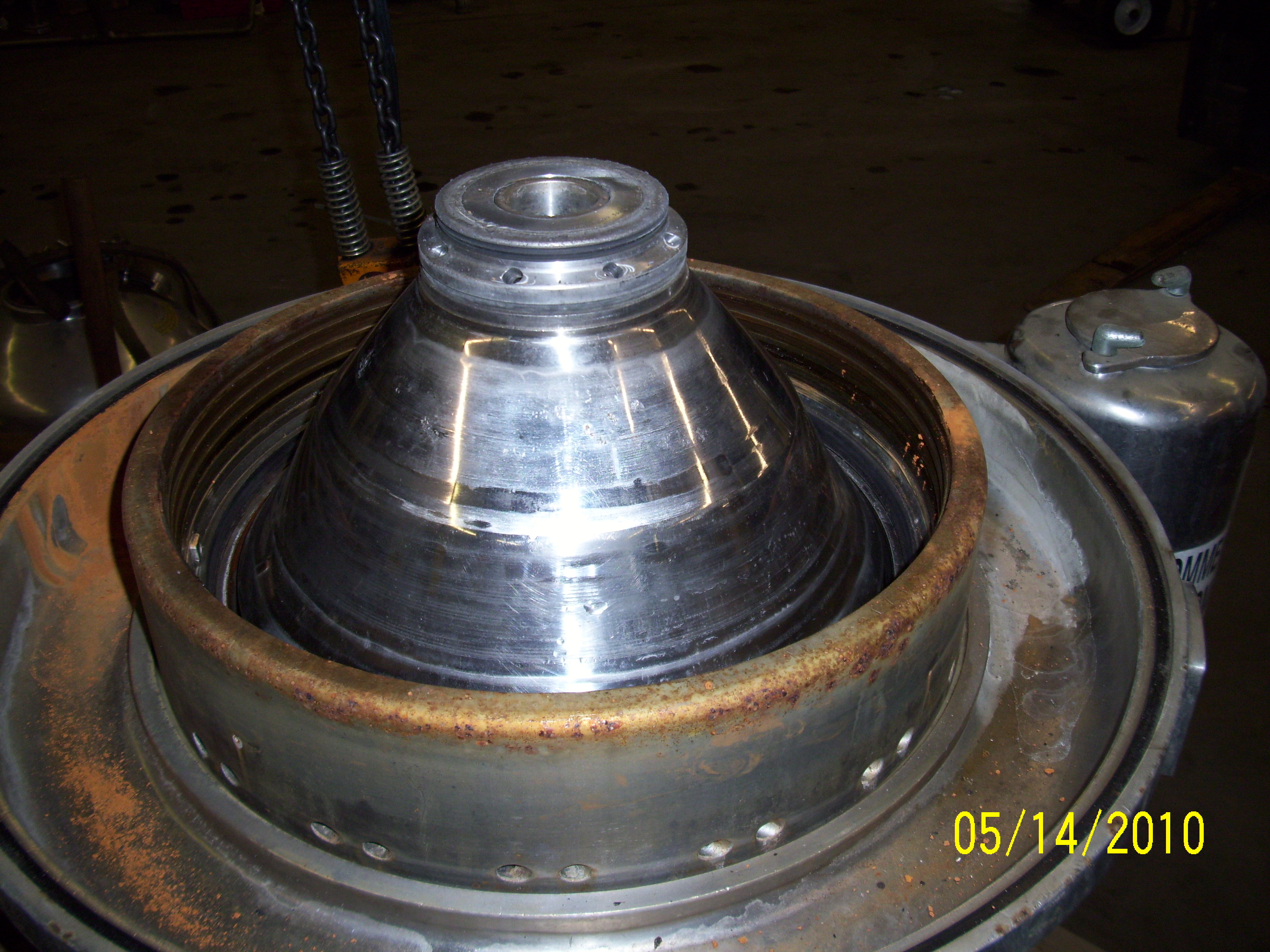 Stainless Steel 316 Westfalia SAMN 5036 (SA20-06-076) Centrifuge-Disc Bowl - IPP# 200073