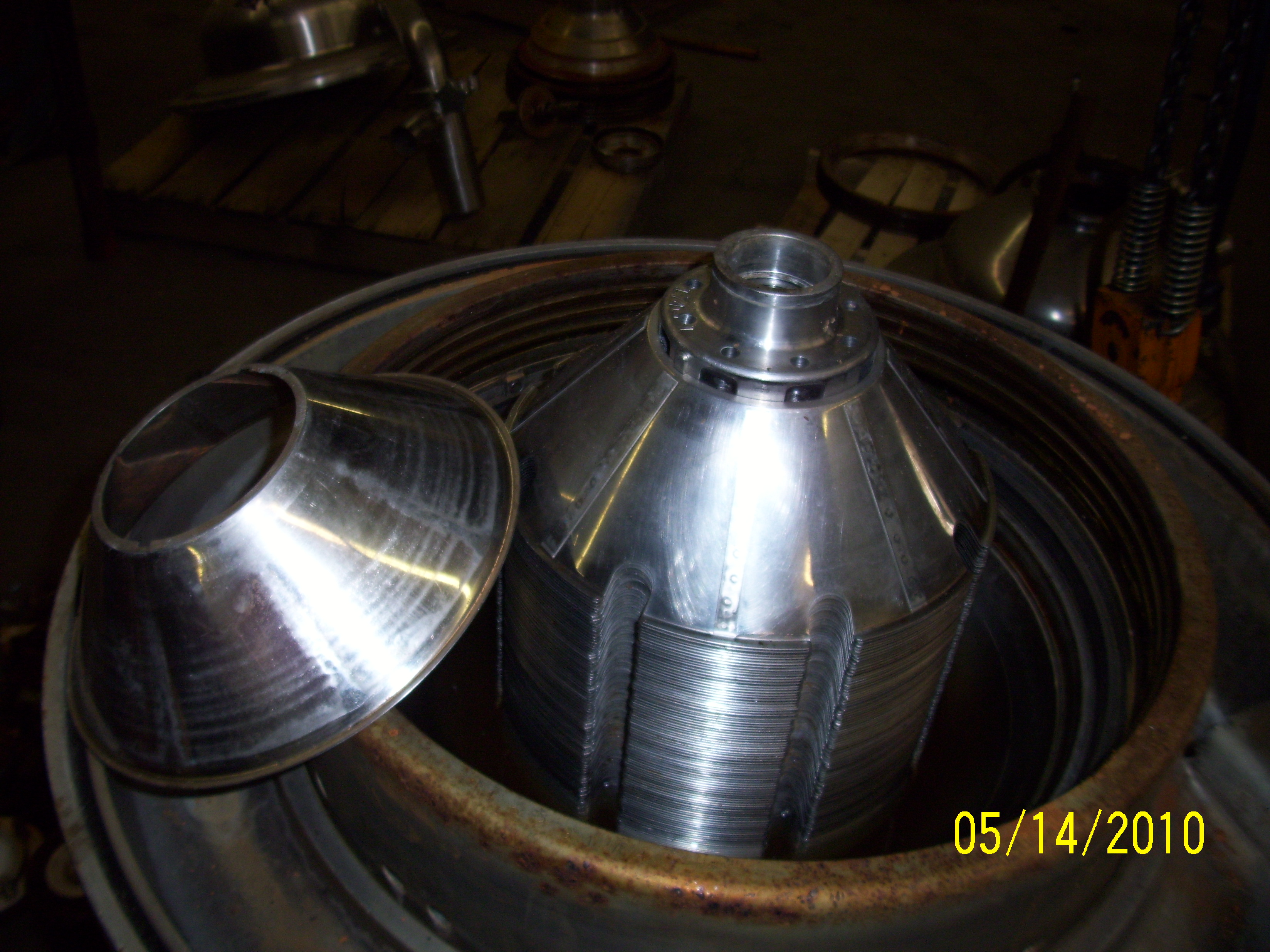 Stainless Steel 316 Westfalia SAMN 5036 (SA20-06-076) Centrifuge-Disc Bowl - IPP# 200073