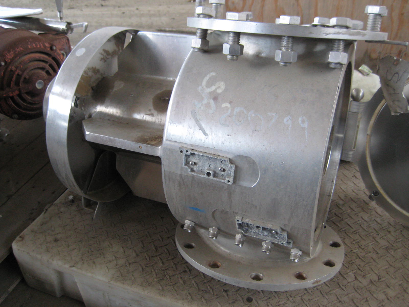  Stainless Steel 316 Rotary Feeder 254 mm (10 in) For Sale - IPP# 200799
