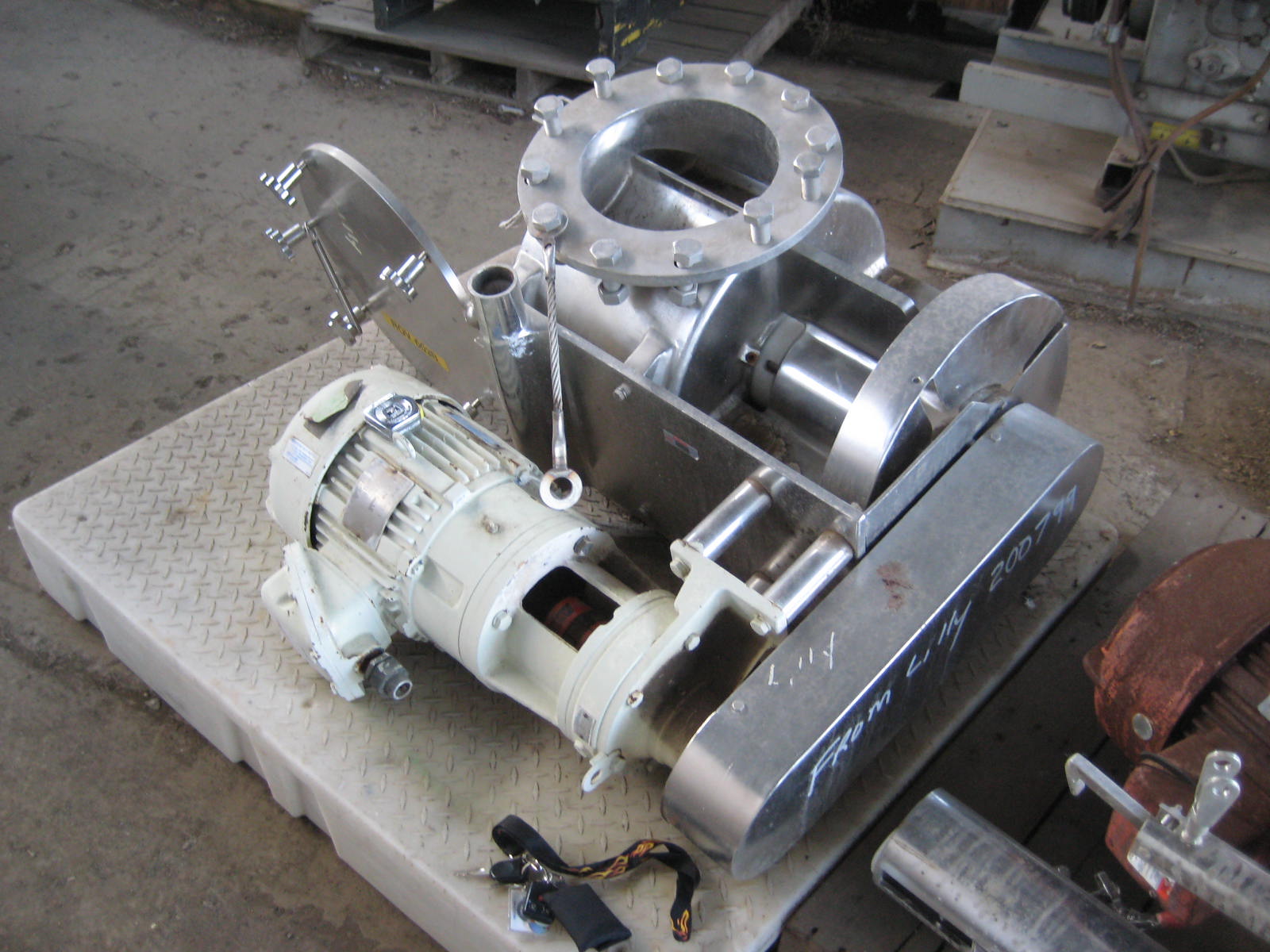  Stainless Steel 316 Rotary Feeder 254 mm (10 in) For Sale - IPP# 200799