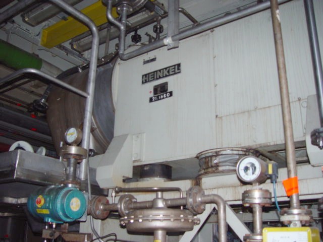 Hastelloy - C4 Heinkel HF600 Centrifuge-Inverting Filter - IPP# 200899