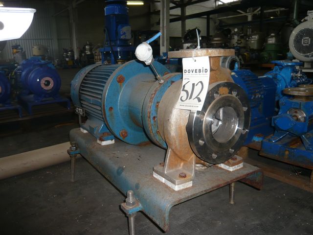  Centrifugal Pump 90 m3/h (396.3 GPM) Stainless Steel Austenitic For Sale - IPP# 200968