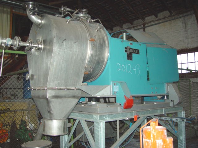 Stainless Steel 316 Heinkel HF 600 Centrifuge-Inverting Filter - IPP# 201243