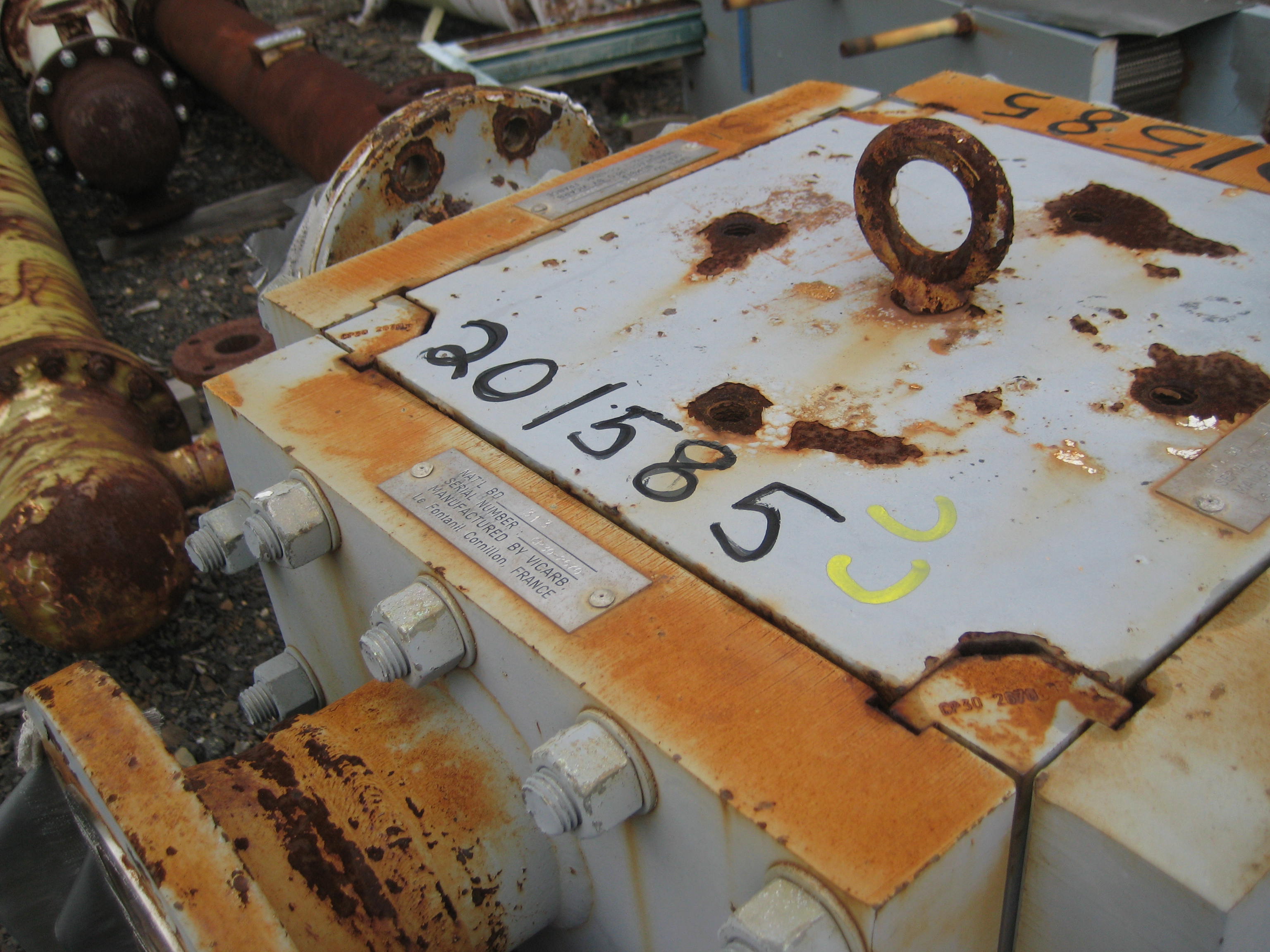 Hastelloy - C276 Plate and Frame Heat Exchanger - IPP# 201585