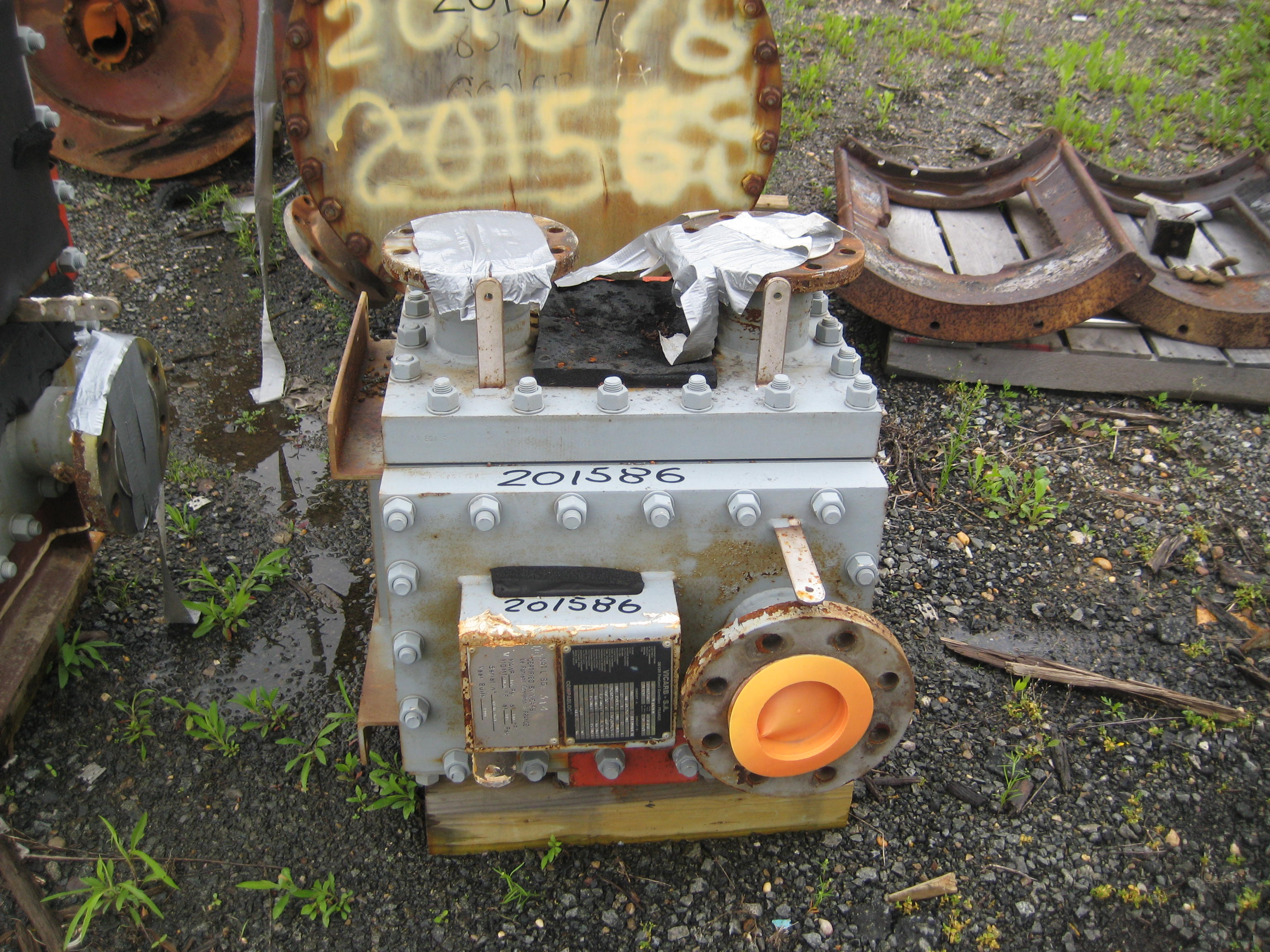  Stainless Steel Austenitic Plate and Frame Heat Exchanger 8.6 m² (93 ft²) For Sale - IPP# 201586
