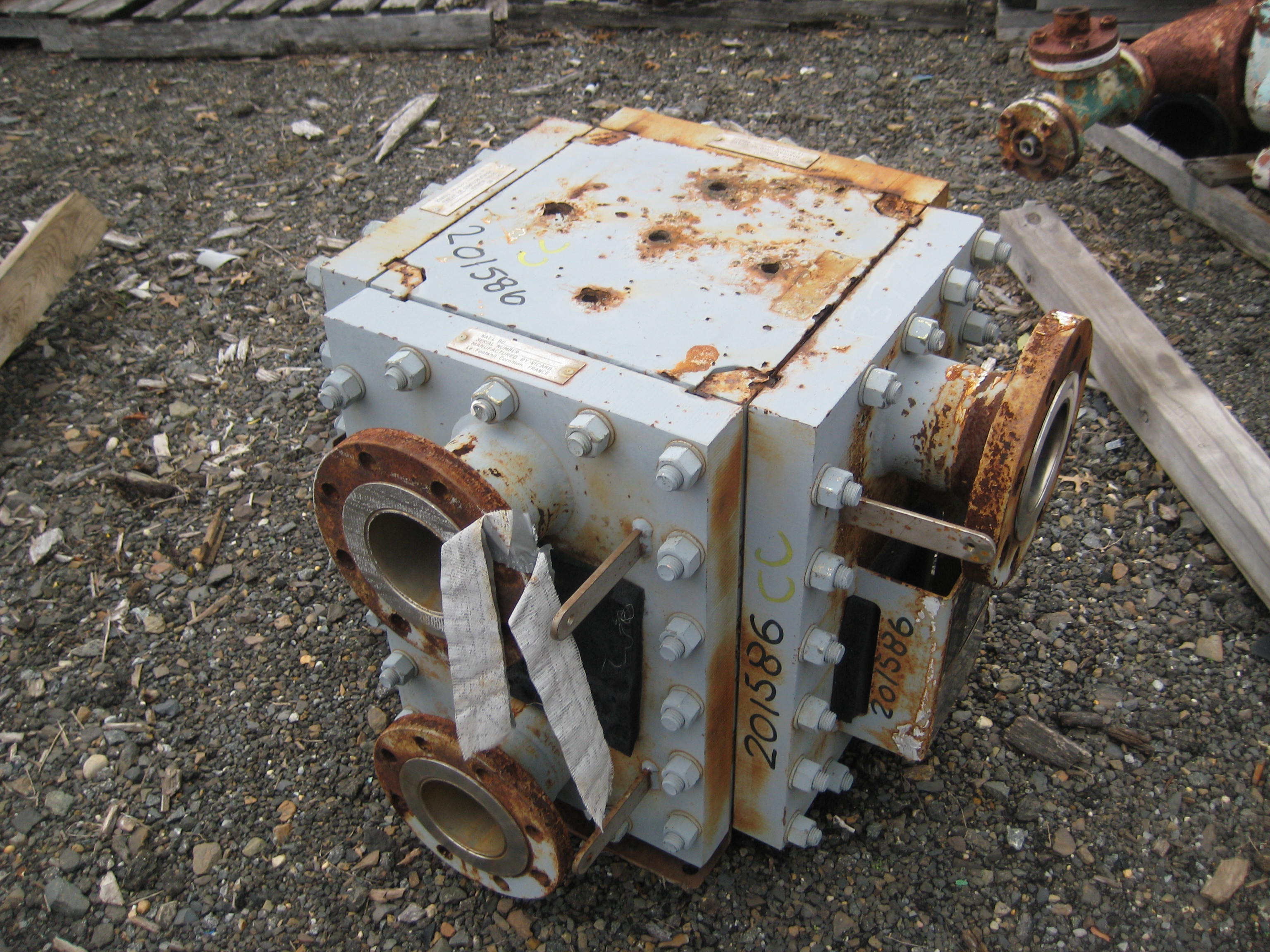  Stainless Steel Austenitic Plate and Frame Heat Exchanger 8.6 m² (93 ft²) For Sale - IPP# 201586