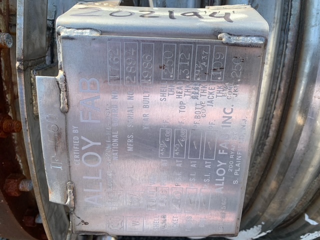 Stainless Steel 316 Pressure Leaf Filter - IPP# 202194