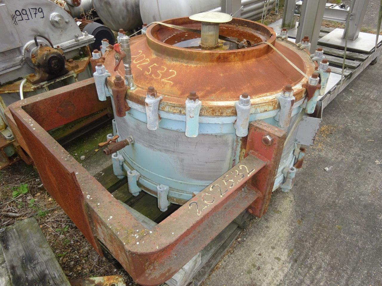  Stainless Steel 316 Spiral Heat Exchanger 1.4 m² (15.1 ft²) For Sale - IPP# 202532