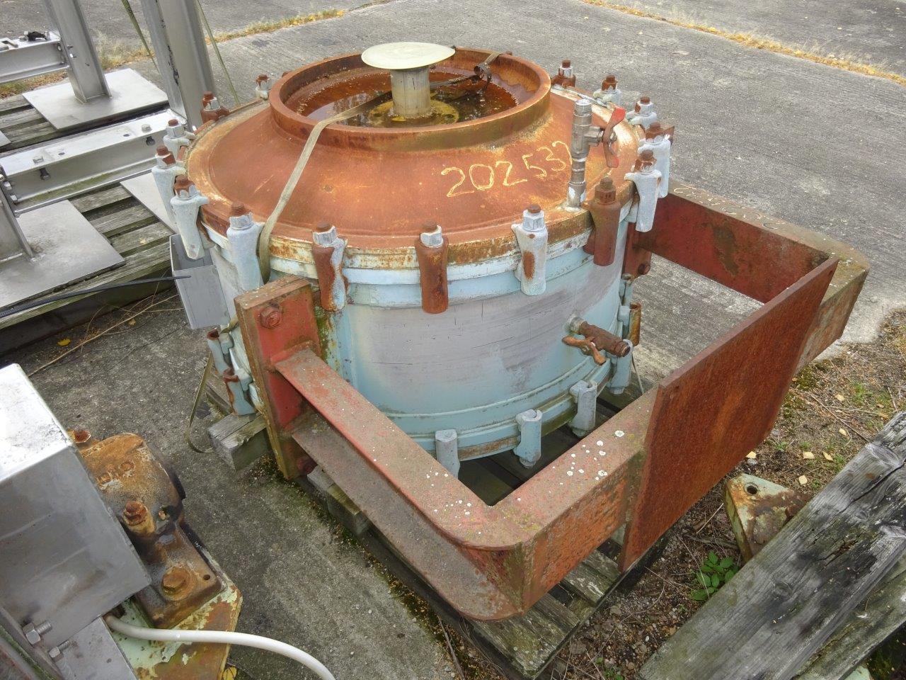  Stainless Steel 316 Spiral Heat Exchanger 1.4 m² (15.1 ft²) For Sale - IPP# 202532