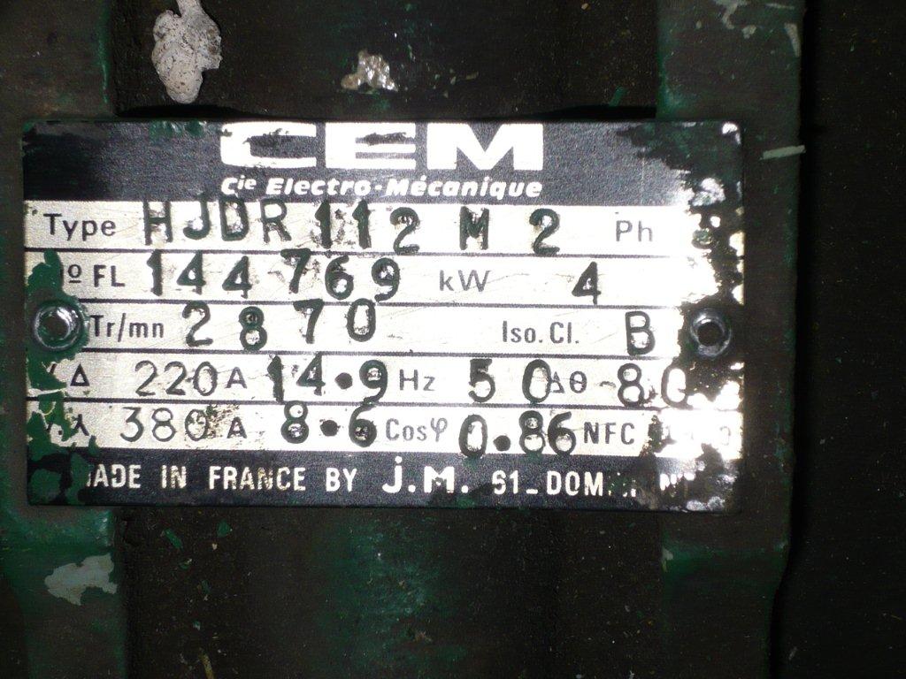   Pump-Vacuum 425 m3/h (250.1 CFM) Carbon Steel For Sale - IPP# 202630