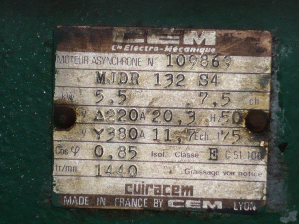   Pump-Vacuum 425 m3/h (250.1 CFM) Carbon Steel For Sale - IPP# 202630