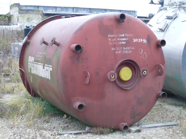 Glasslined Pfaudler E Batch Type Body Only Reactor - IPP# 202754