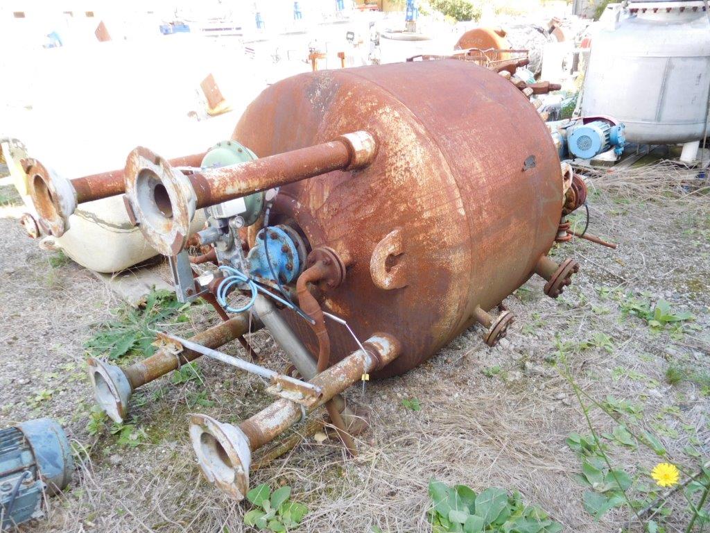 Glasslined DeDietrich STU Batch-Type Agitated Reactor - IPP# 202711