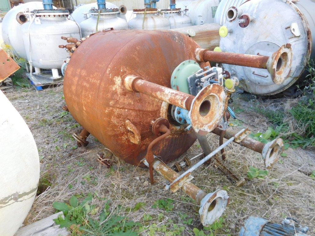 Glasslined DeDietrich STU Batch-Type Agitated Reactor - IPP# 202711