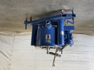 Stainless Steel 316 Tolhurst Manual Discharge-Top Centrifuge-Basket