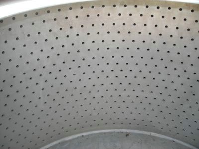 Stainless Steel 316 Tolhurst Manual Discharge-Top Centrifuge-Basket - IPP# 203151