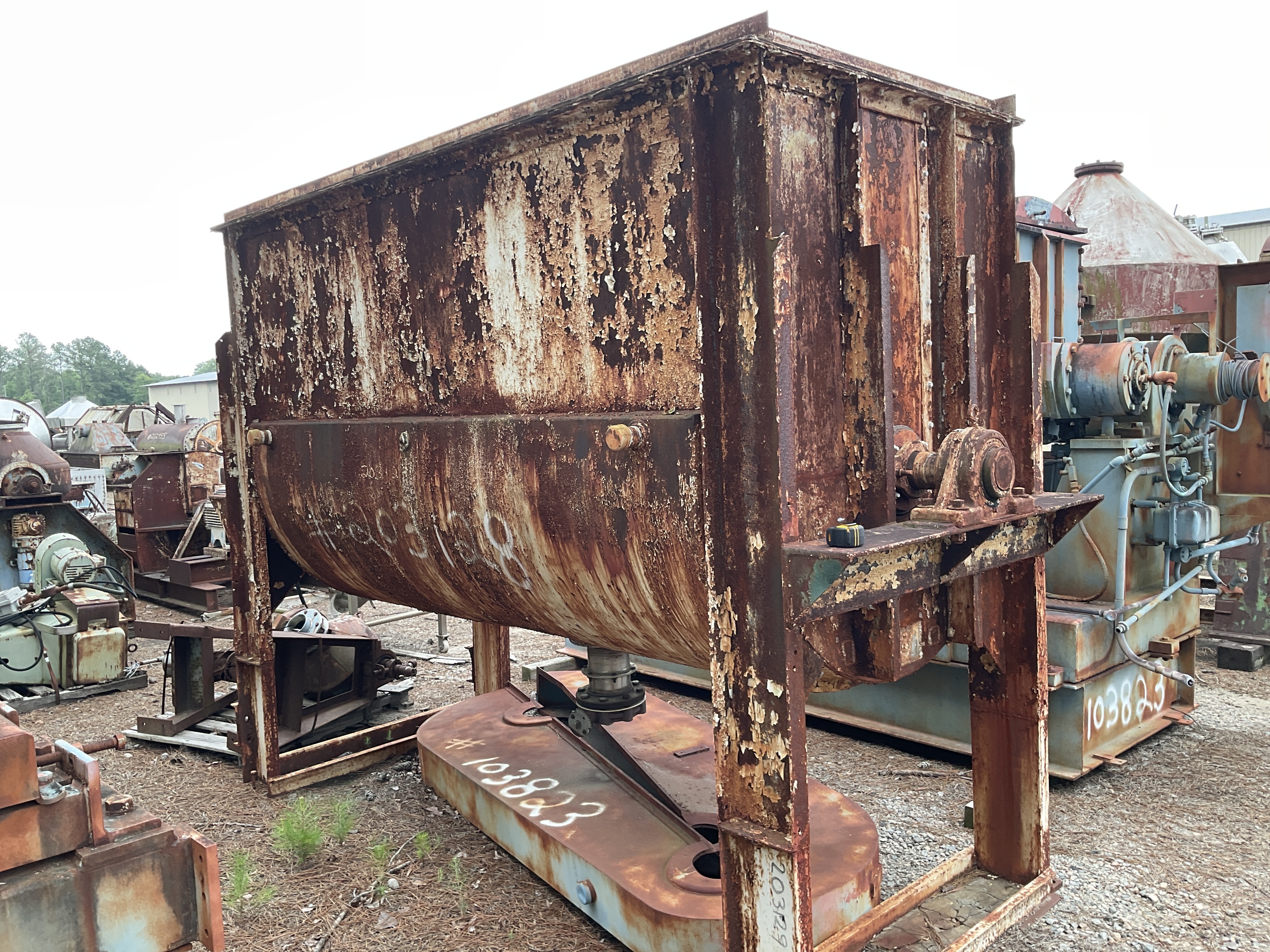 Carbon Steel Clad  Mixer-Ribbon & Paddle - IPP# 203129