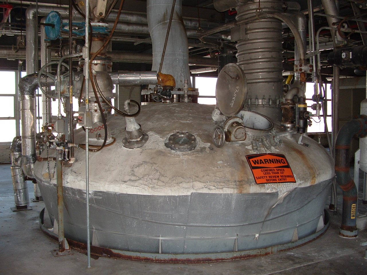 Stainless Steel Austenitic Krauss Maffei TMT 20/300 Dryer- Nauta / Conical - IPP# 203543