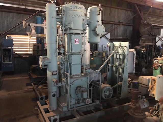  Reciprocating Compressor 168.2 m3/h (99 CFM)  For Sale - IPP# 203650