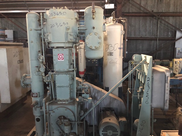  Reciprocating Compressor 168.2 m3/h (99 CFM)  For Sale - IPP# 203650