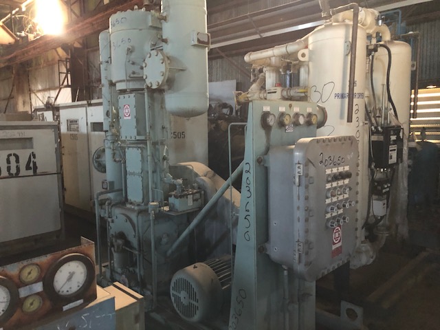  Reciprocating Compressor 168.2 m3/h (99 CFM)  For Sale - IPP# 203650