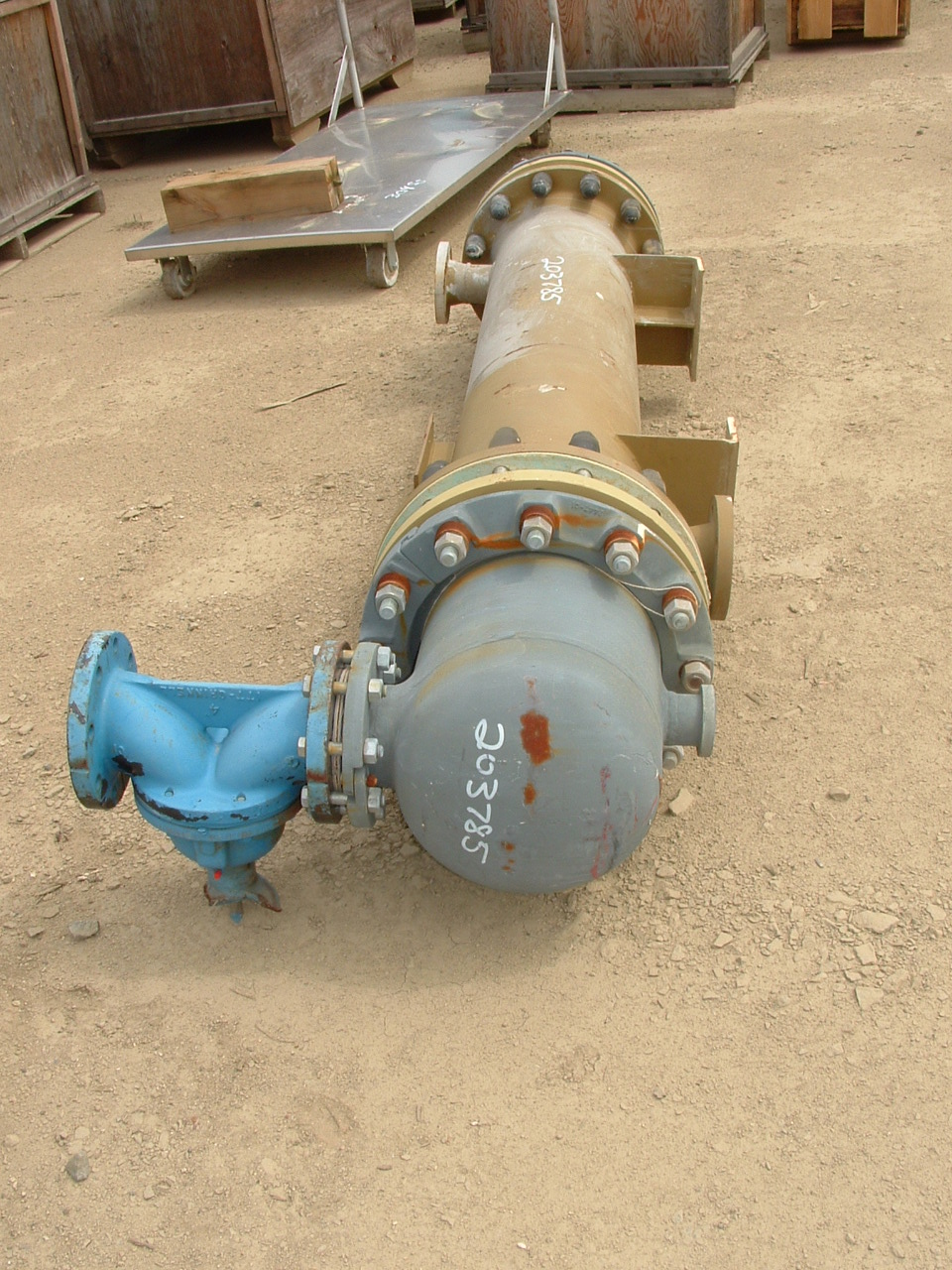 Glasslined J.D. Cousins, Inc. DMCH 12/110 Shell and Tube Heat Exchanger - IPP# 203785
