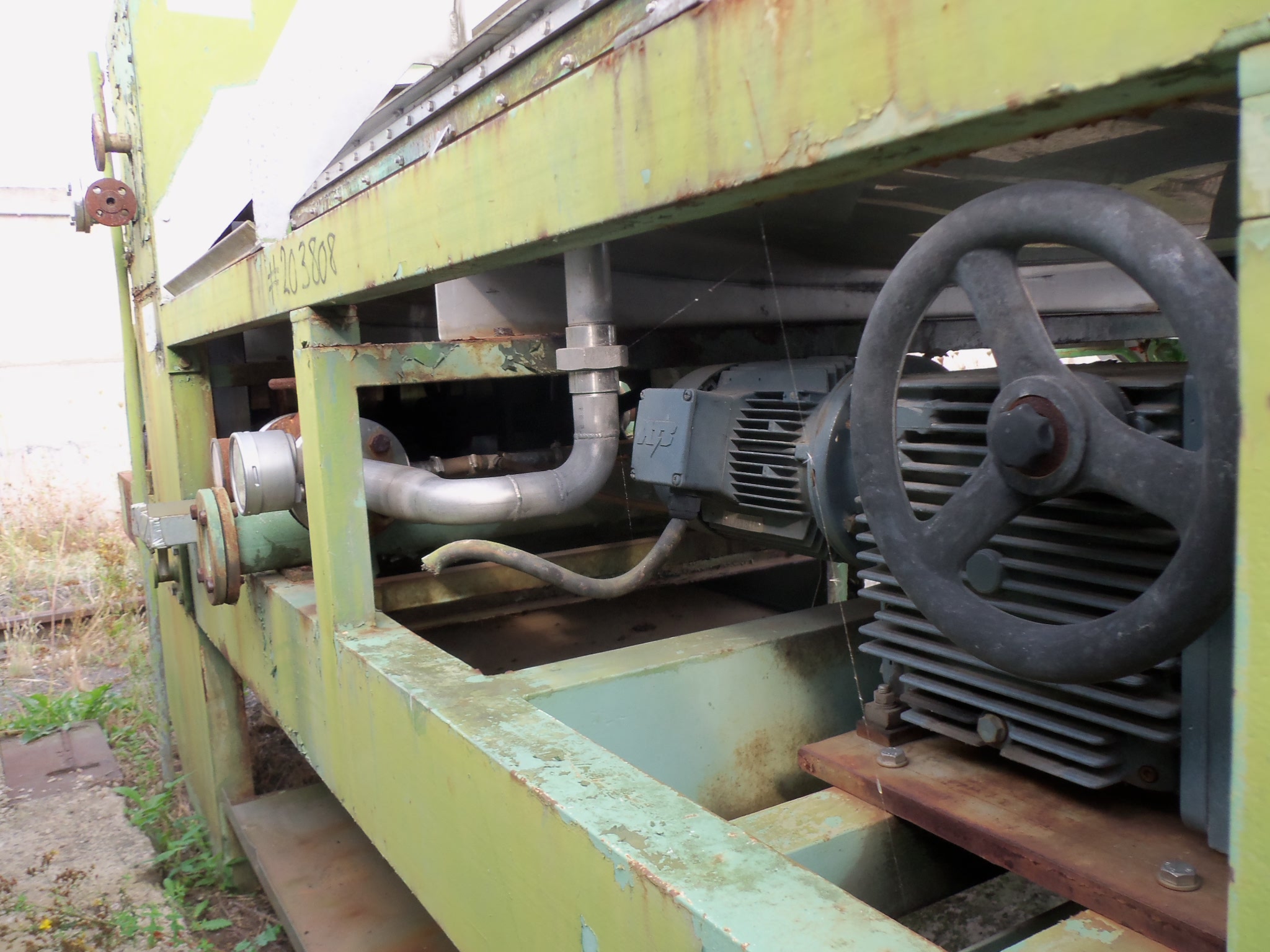  Stainless Steel Other  Dryer-Flaker Drum and Belt 1,200 mm (47.2 in) For Sale - IPP# 203808