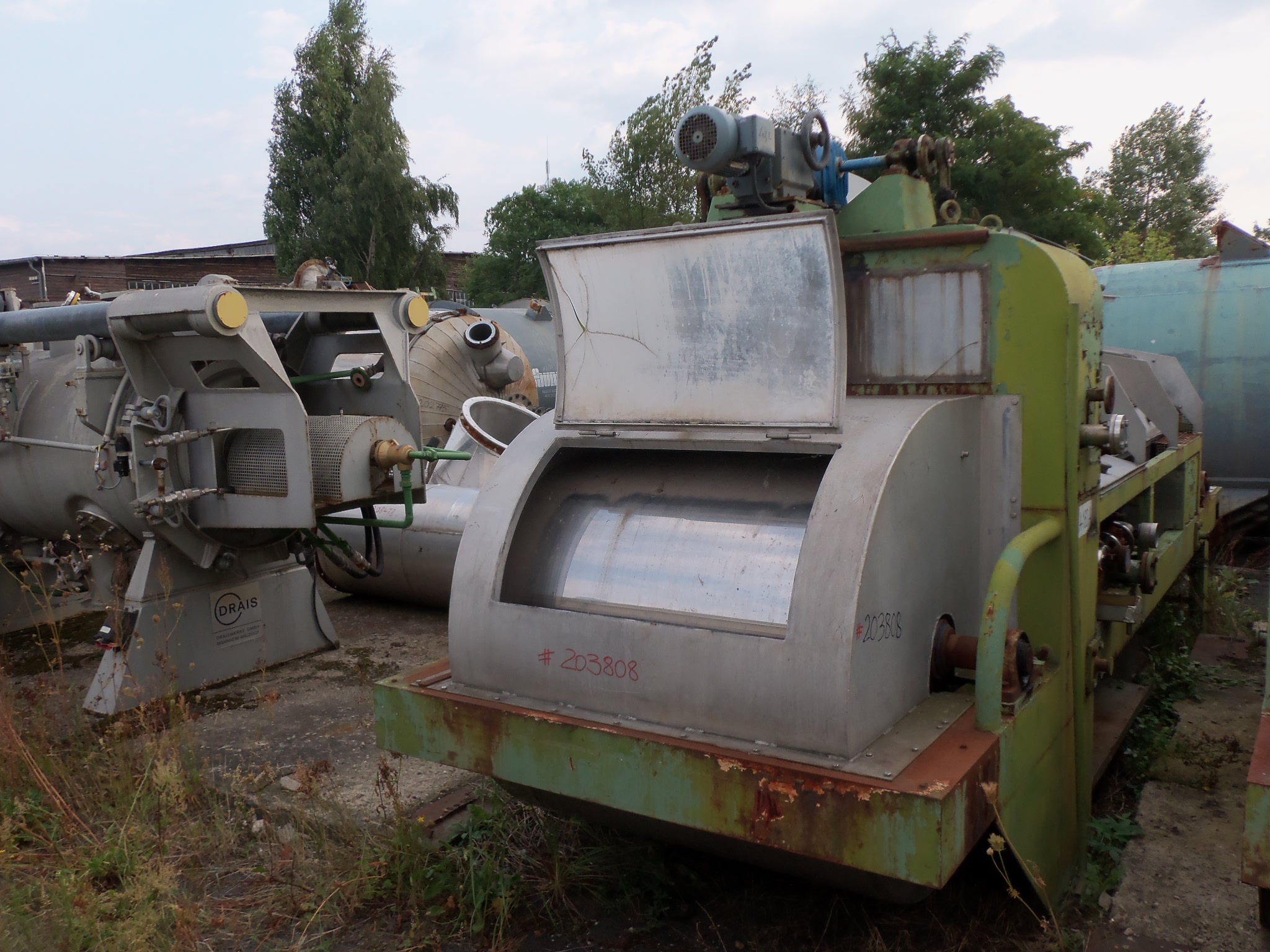  Stainless Steel Other  Dryer-Flaker Drum and Belt 1,200 mm (47.2 in) For Sale - IPP# 203808