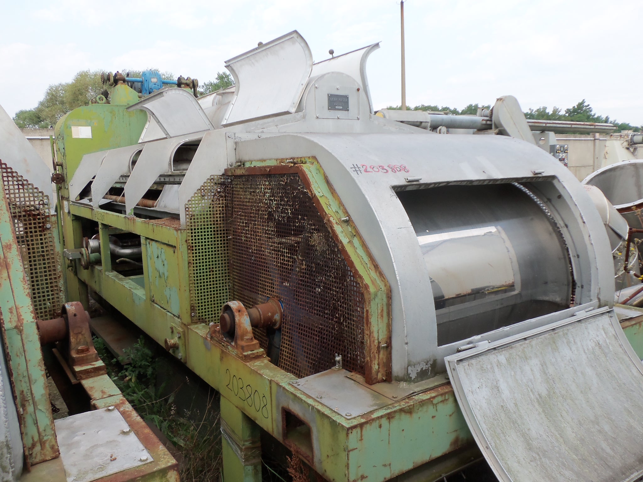  Stainless Steel Other  Dryer-Flaker Drum and Belt 1,200 mm (47.2 in) For Sale - IPP# 203808
