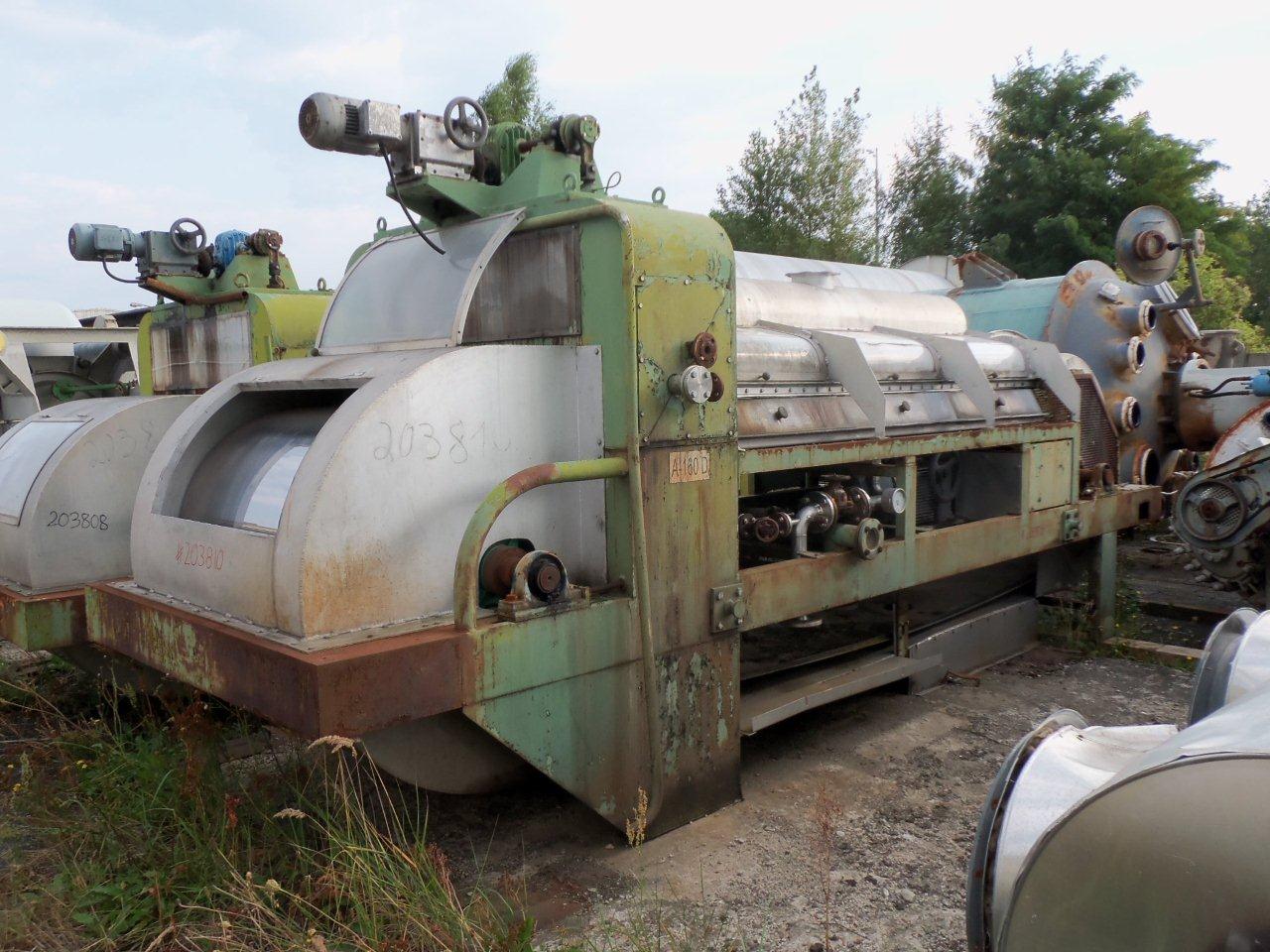  Stainless Steel Other  Dryer-Flaker Drum and Belt 1,200 mm (47.2 in) For Sale - IPP# 203810
