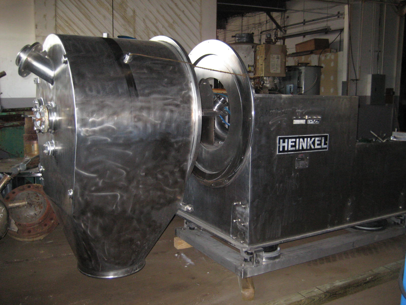 Hastelloy - C22 Heinkel HF800 Centrifuge-Inverting Filter - IPP# 203934