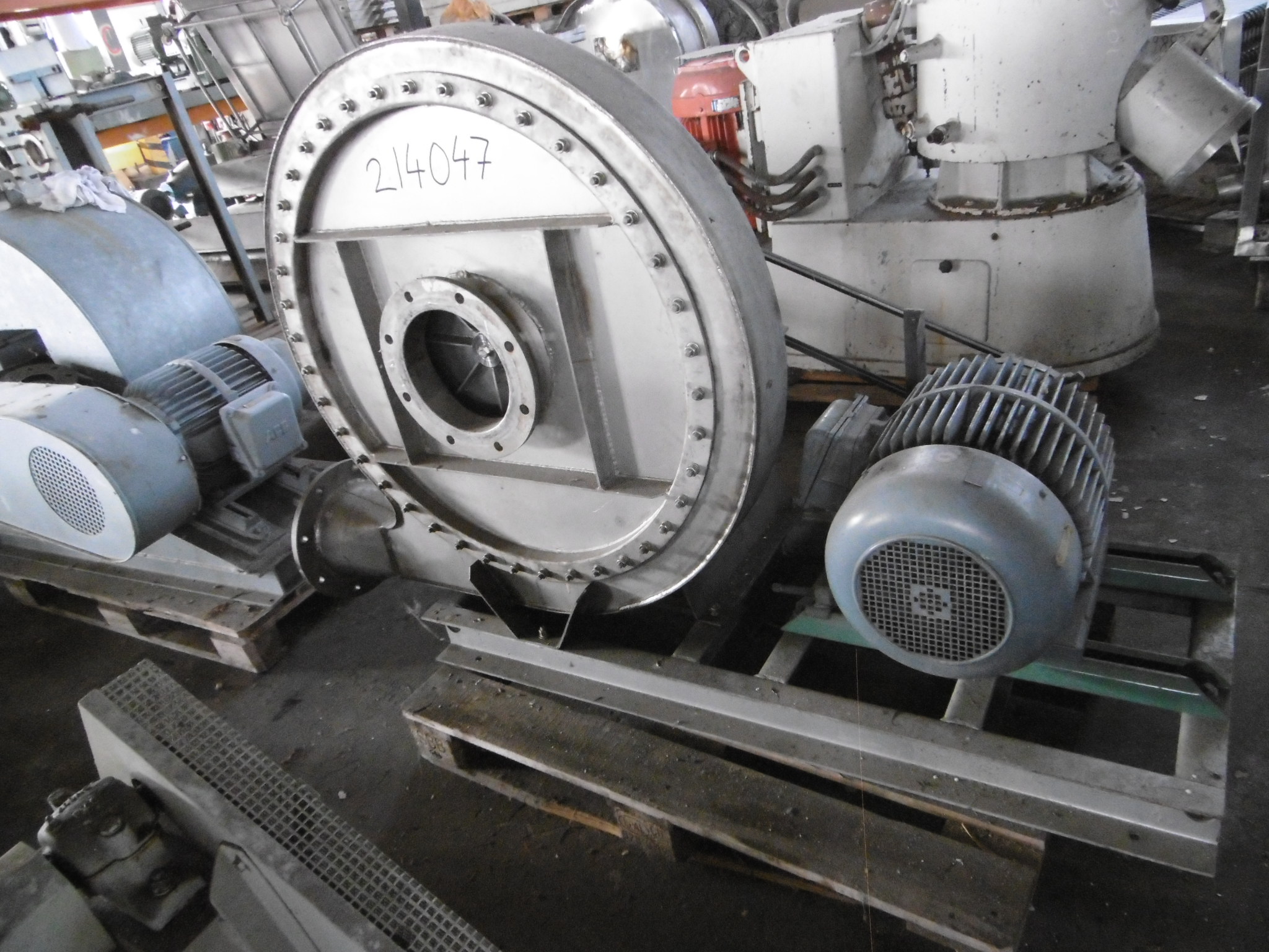  Stainless Steel 321  Blower 1,512 m3/h (889.9 CFM) For Sale - IPP# 214047