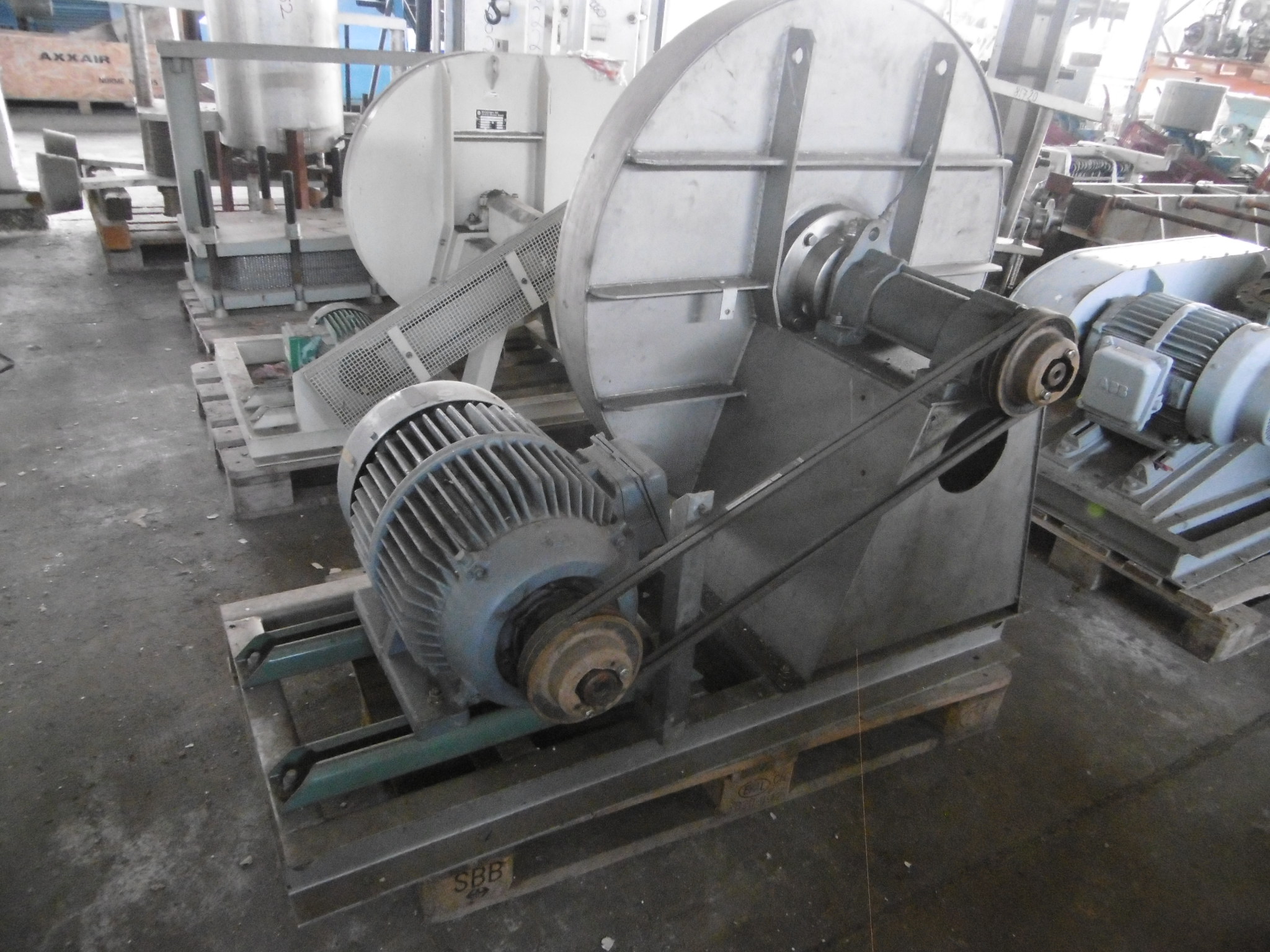  Stainless Steel 321  Blower 1,512 m3/h (889.9 CFM) For Sale - IPP# 214047