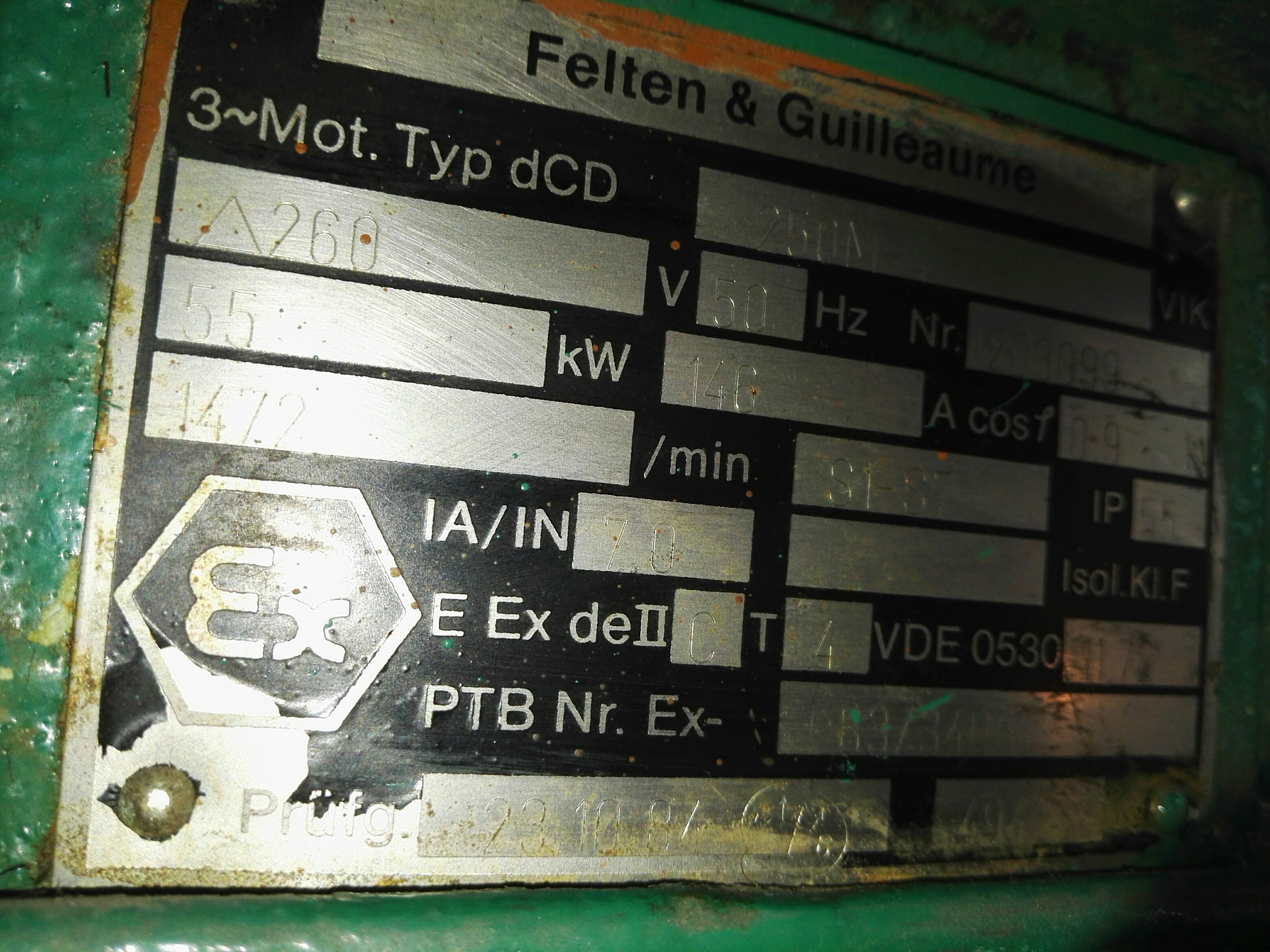 Titanium Klaus Union Bochum NOS T 100-32-2 Centrifugal Pump - IPP# 214061