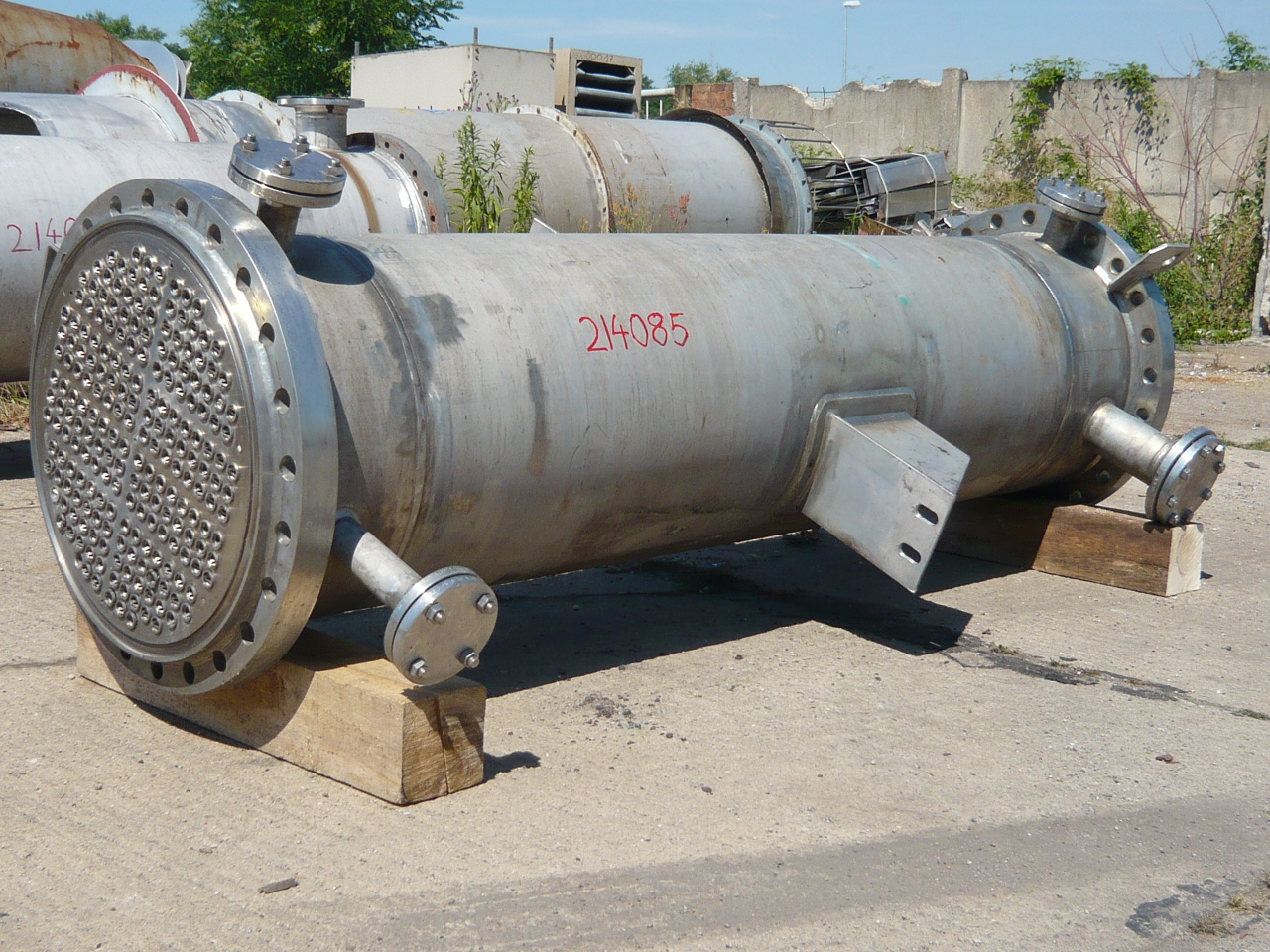  Shell and Tube Heat Exchanger 40 m² (430.6 ft²) Stainless Steel Austenitic For Sale - IPP# 214085