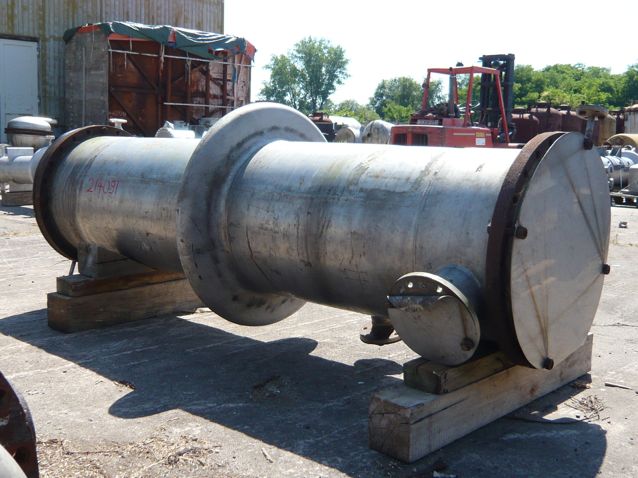  Shell and Tube Heat Exchanger 38 m² (409 ft²) Stainless Steel Austenitic For Sale - IPP# 214091