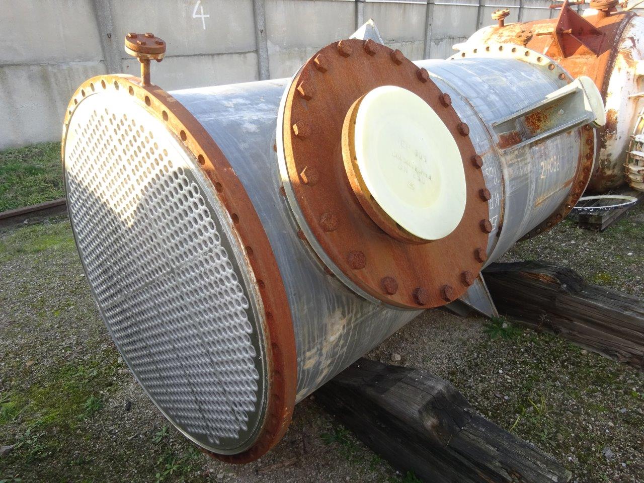  Shell and Tube Heat Exchanger 183 m² (1,950 ft²) Stainless Steel Austenitic For Sale - IPP# 214096