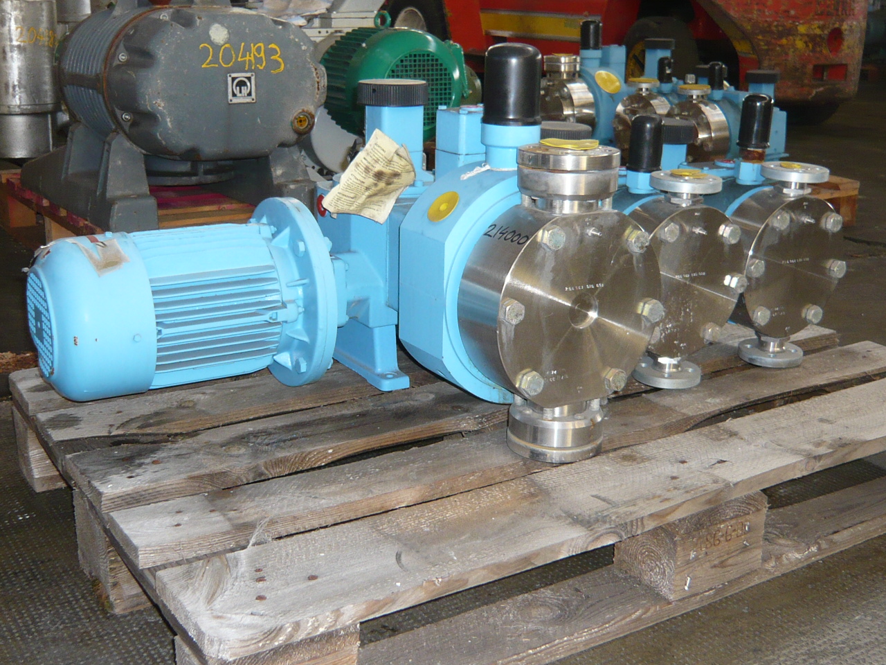 Unused Stainless Steel 316 Reciprocating Pump 1.1 m3/h (4.8 GPM) For Sale - IPP# 214000