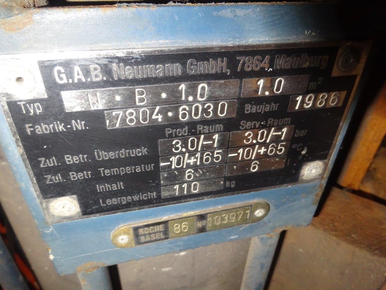  Spiral Heat Exchanger 1 m² (10.8 ft²)  For Sale - IPP# 214022