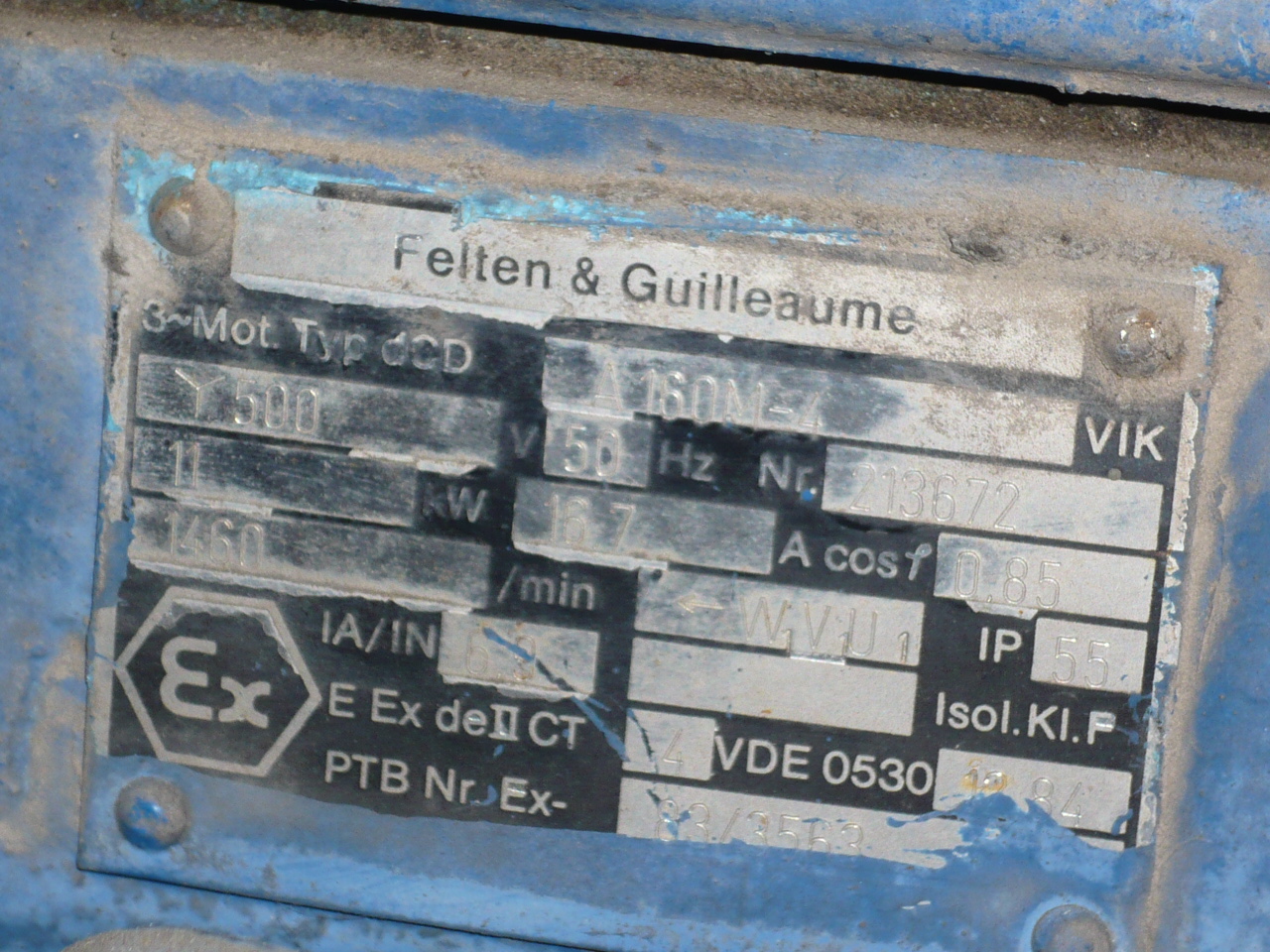 Stainless Steel 316 Seybert & Rahier MV 3402 Reciprocating Compressor - IPP# 214037