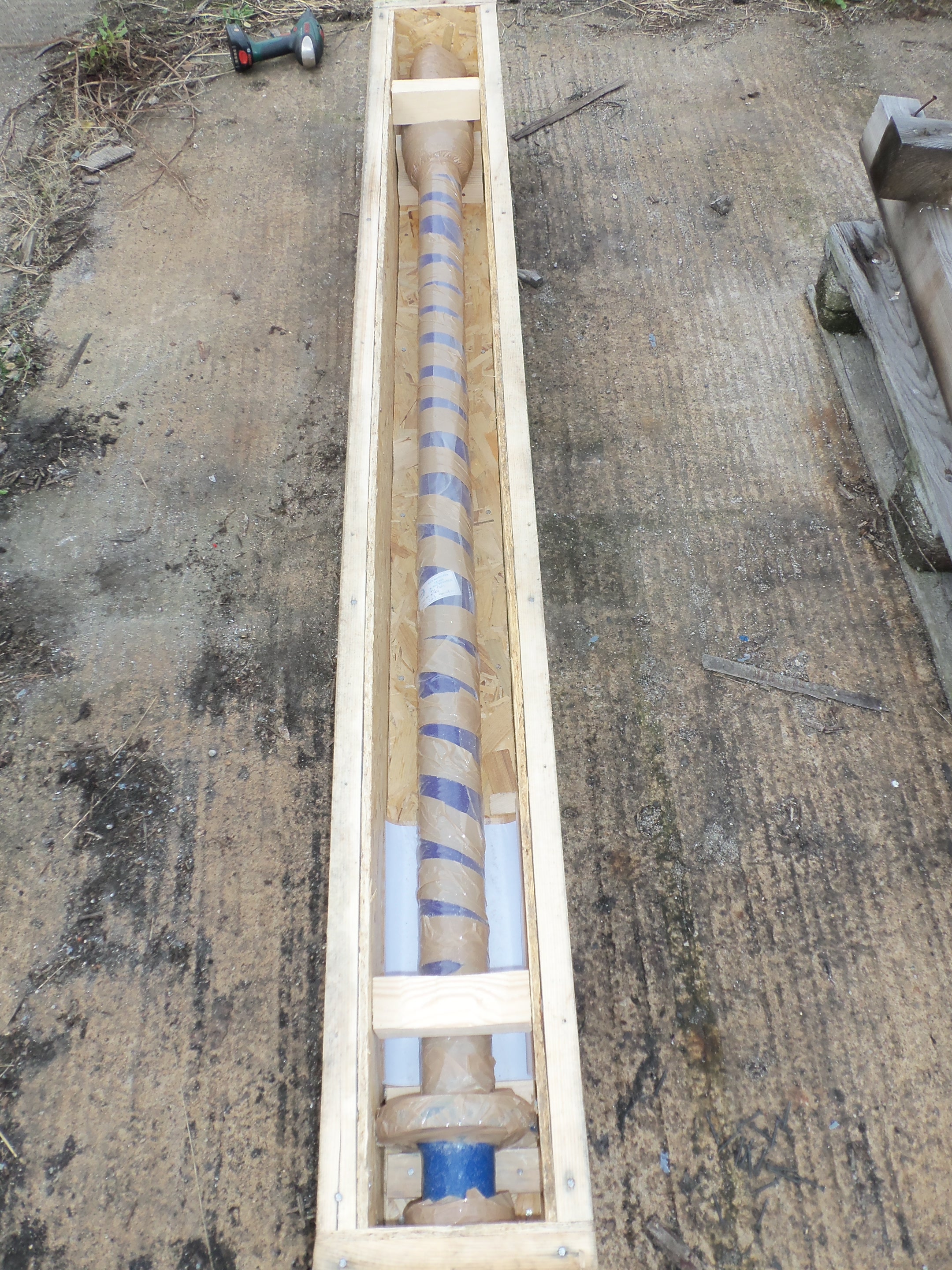 Glasslined  Miscellaneous Glass Lined Parts 72 mm Diameter Dip Tube - IPP# 214184