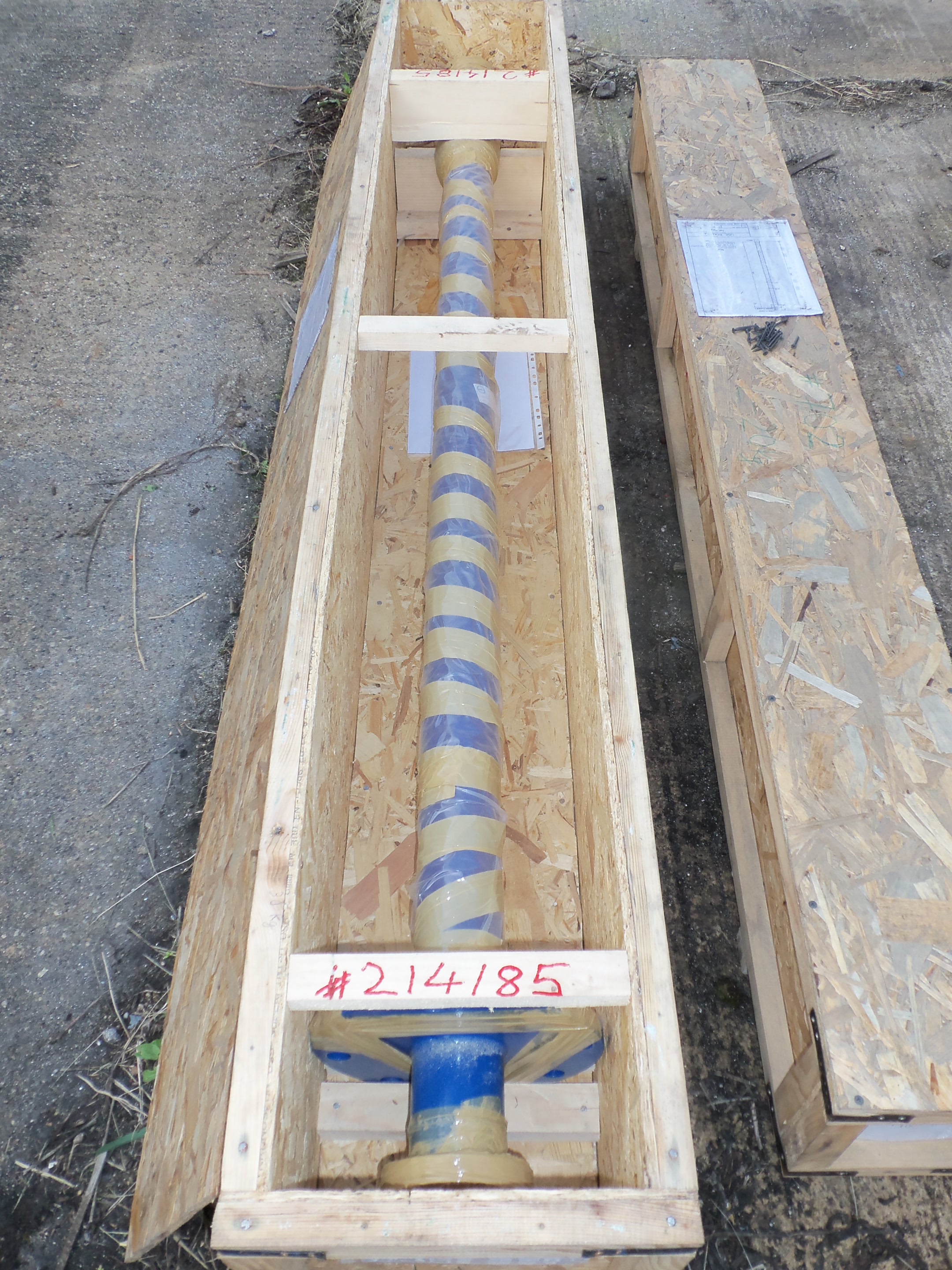 Glasslined  Miscellaneous Glass Lined Parts 91 mm Diameter Dip Tube - IPP# 214185