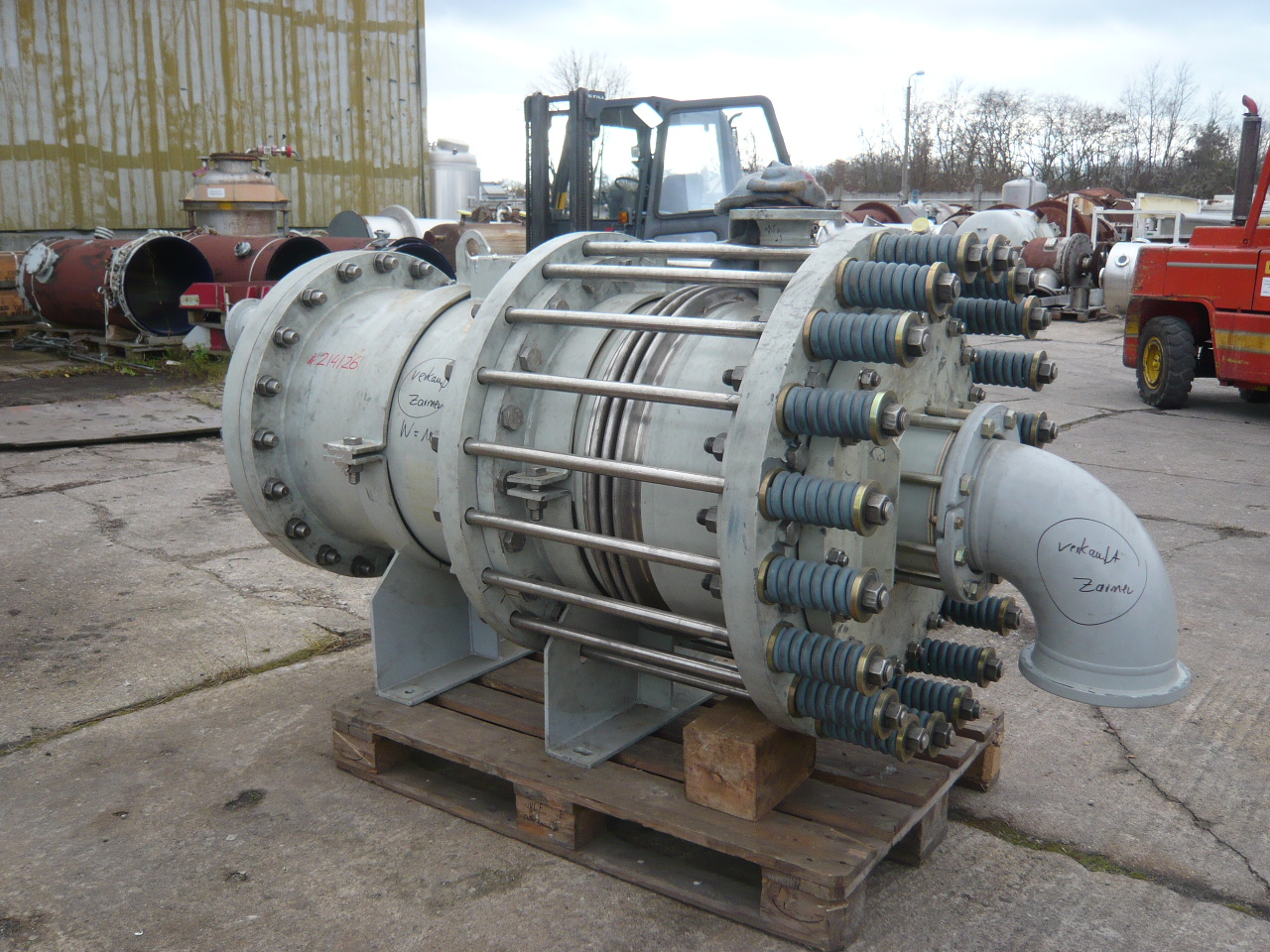  Graphite Block Heat Exchanger 22.5 m² (242.2 ft²) For Sale - IPP# 214126
