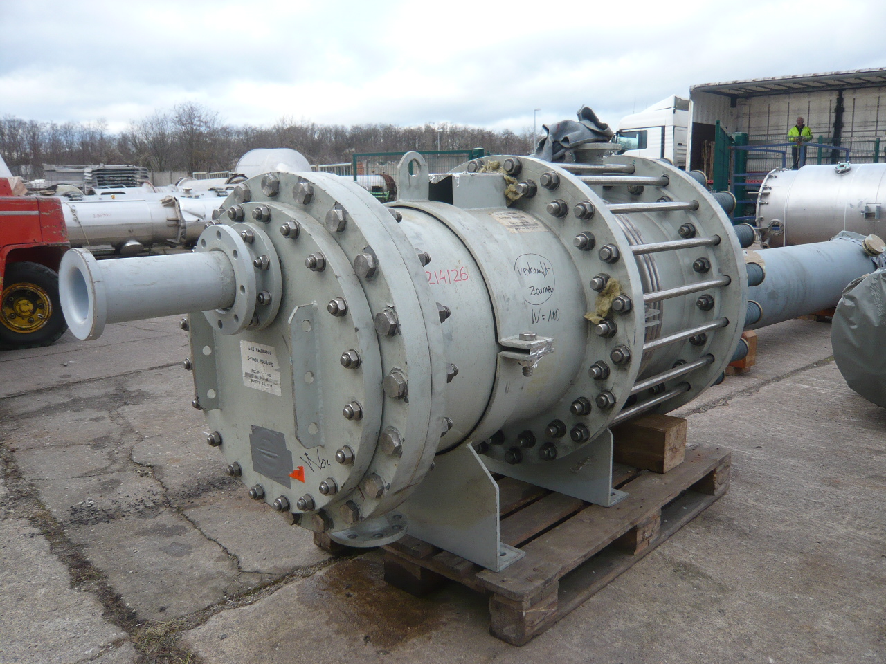  Graphite Block Heat Exchanger 22.5 m² (242.2 ft²) For Sale - IPP# 214126