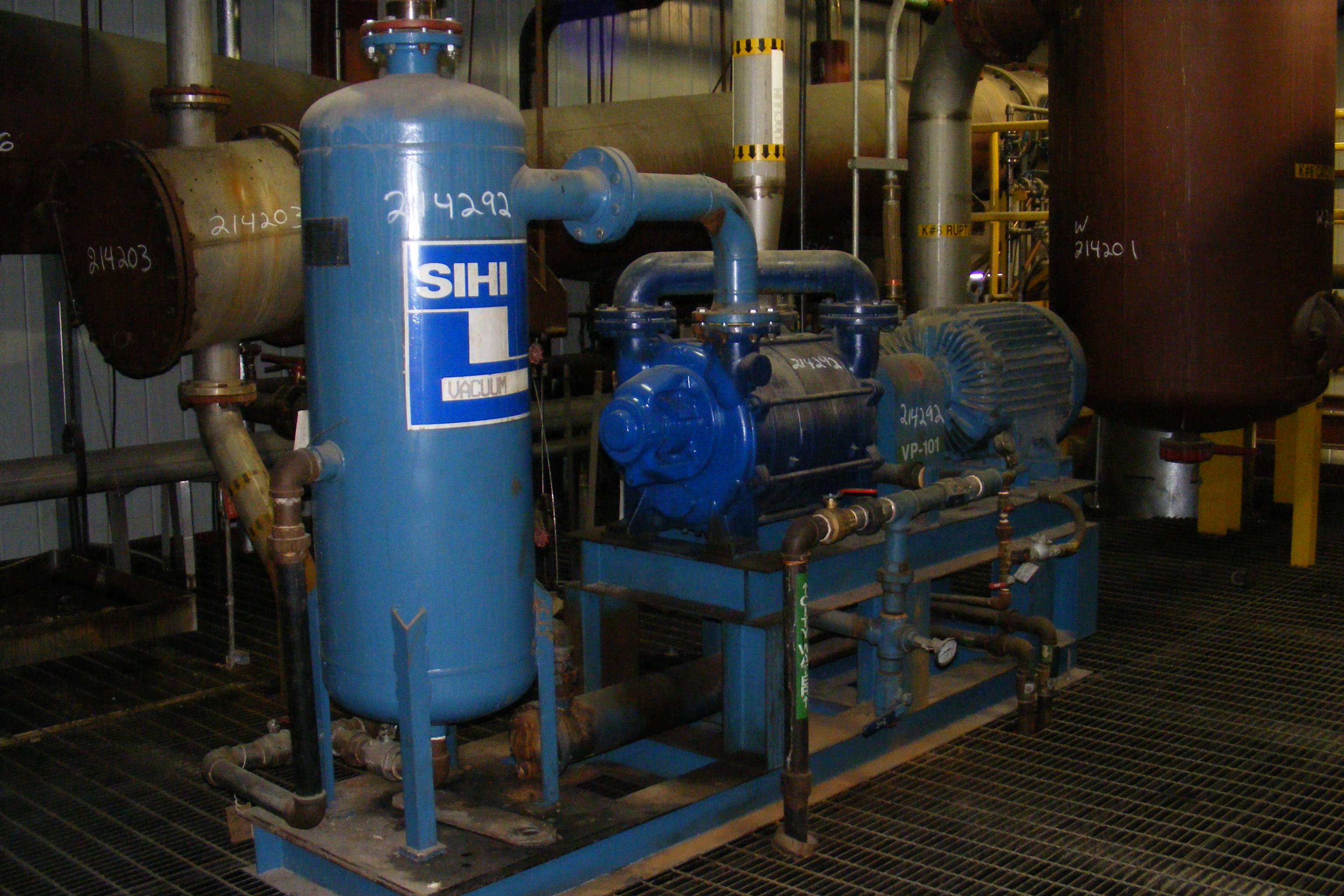   Pump-Vacuum 787 m3/h (463 CFM) Carbon Steel For Sale - IPP# 214292