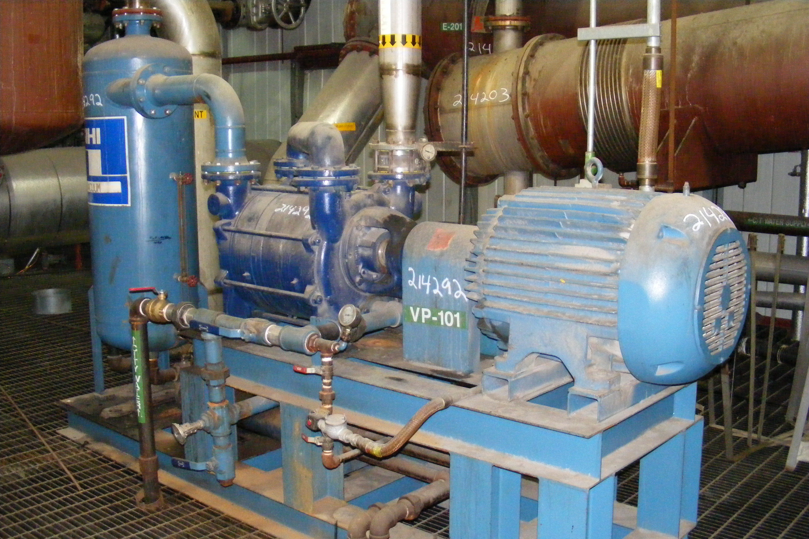   Pump-Vacuum 787 m3/h (463 CFM) Carbon Steel For Sale - IPP# 214292