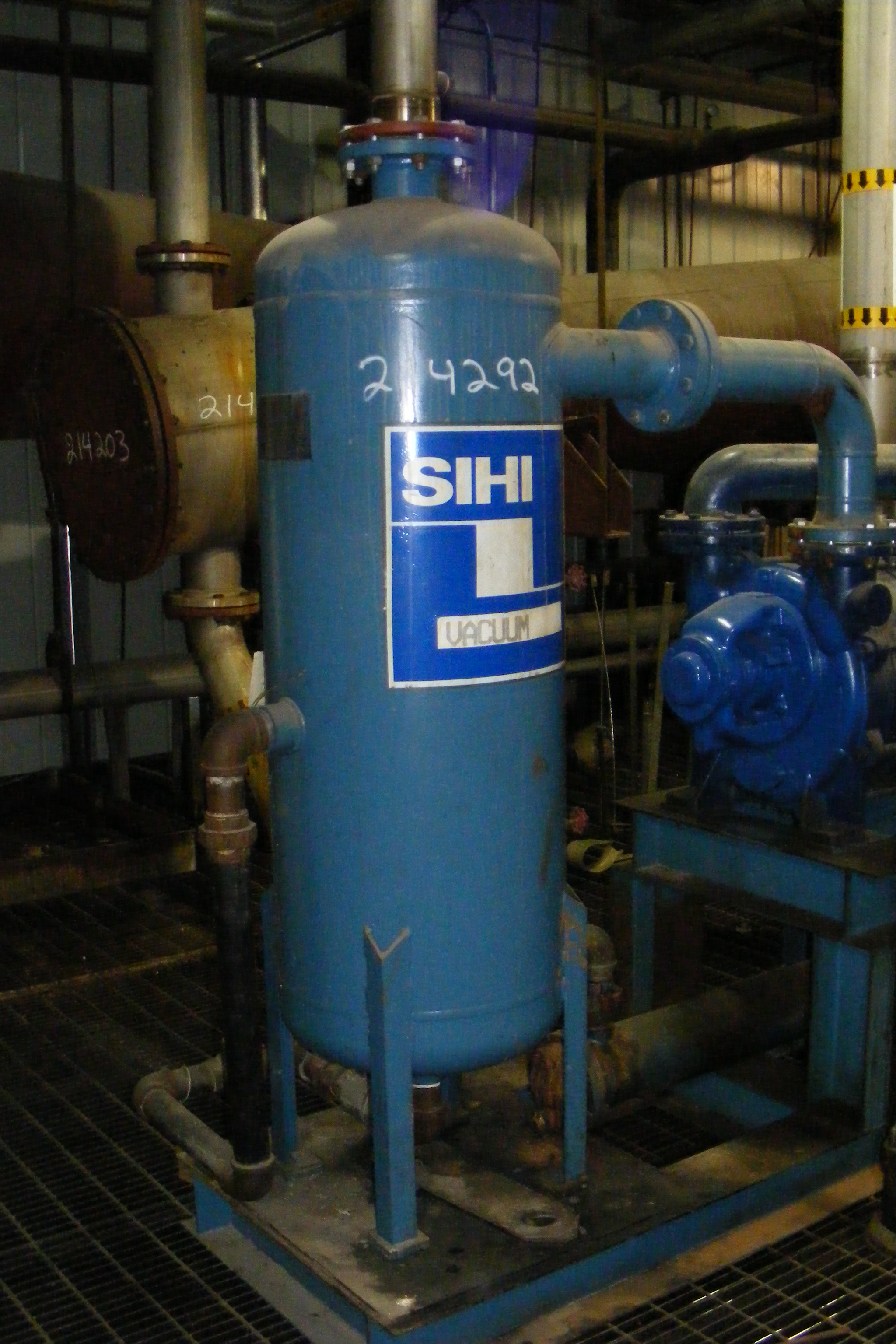   Pump-Vacuum 787 m3/h (463 CFM) Carbon Steel For Sale - IPP# 214292