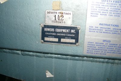  Stainless Steel 304  Mixer-Disperser 3.7 kW (5 HP) For Sale - IPP# 214311