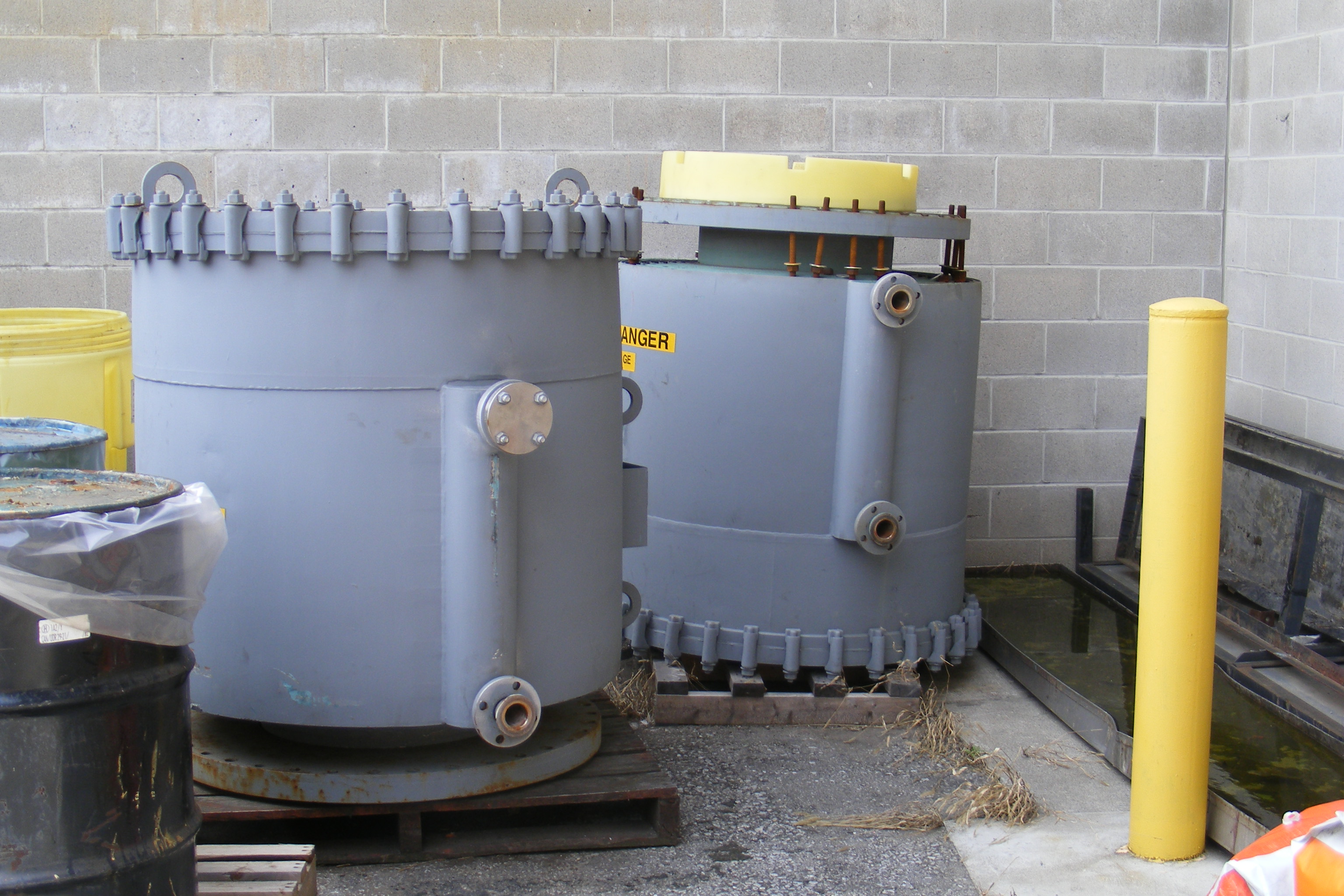 Stainless Steel 316 Alpha Laval 3-6 Spiral Heat Exchanger - IPP# 214330