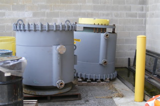 Stainless Steel 316 Alpha Laval 3-6 Spiral Heat Exchanger